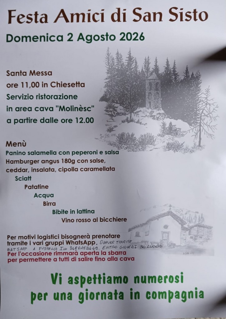 san sisto festa
